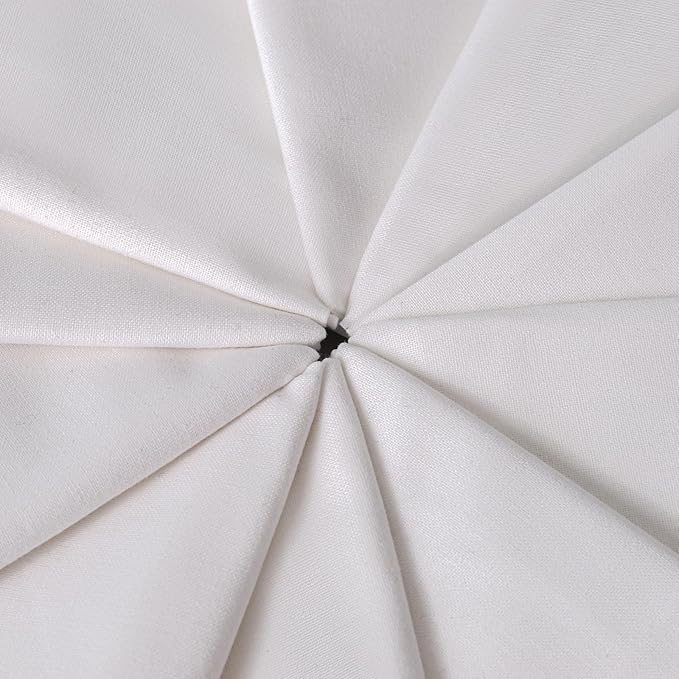 18 * 21inch Cotton Fabric Premium,11 Options Solids, 10PCS Solid Precut Fabric Pure Quilting Fat Quarter Bundles Patchwork for Sewing DIY Craft (White)