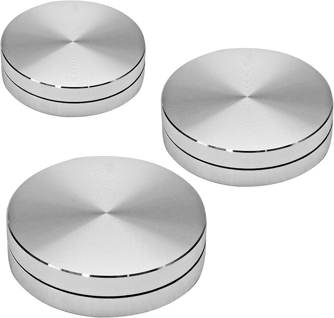 3 Pack Pottery Throwing Trimming Spinner Set - Includes 30mm, 38mm, and 45mm Ceramic Tools for Professional Potters and Hobbyists
