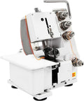 Overlock Machine,Four-thread Overlocking Machine,100W Electric Sewing Machine,1200 Stitches/Min,for Both Domestic and Industrial Use
