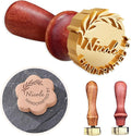 Custom Pottery Stamp for Clay - Personalized Logo Clay Stamp with Your Design - Letter Ceramic Stamps for Pottery Clay to Create Unique Imprints, Clay Potters Lovers Gifts, Polymer Clay Tools