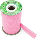 Mandala Crafts 1 Inch Single Fold Bias Tape for Sewing, Quilting, Piping, Hemming, Blanket & Quilt Binding – 40 Yards Pink Fabric Seam Binding Tape