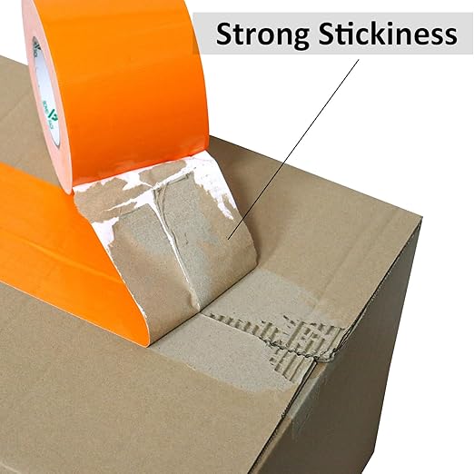 BOMEI PACK 4inch Wide Green Duct Tape, Heavy Duty Strong Waterproof Industrial Color Duct Tape 9.0mil x 4inch x 60yds for Packing and Repairing