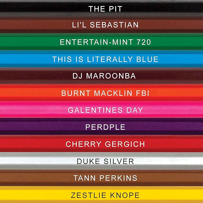 Colors & Recreation-Themed Colored Pencil Set for Fans of Parks & Rec | Set of 12 Parody Pencils with Clever Show References | Each Pencil Foil-Stamped with Fun Quotes | Ideal Gift