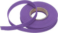 MECCANIXITY 1/2 Inch Single Fold Bias Tape Polyester Continuous Bulk Bias Tape for Sewing,Seaming Quilting Hemming Binding Crafts (Purple 10 Yards)
