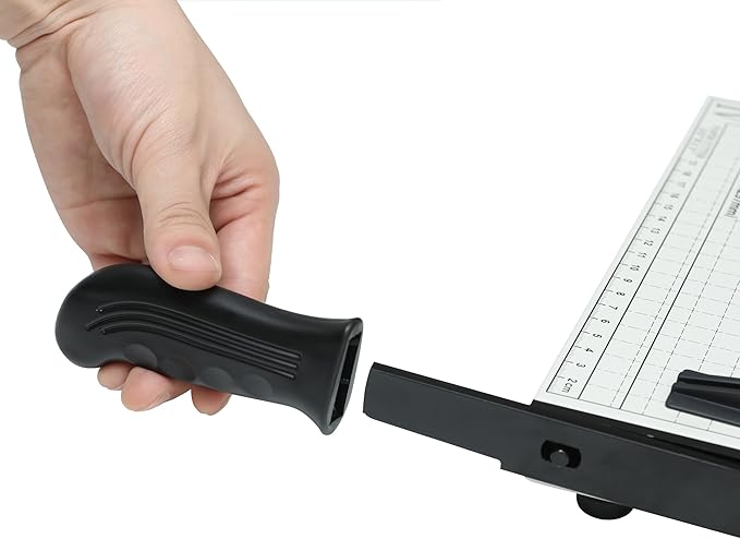 Precision Paper Cutter for A4/B5/A5/B6/B7, 10x13 inches, 70GSM Capacity, Metal Base