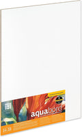 Ampersand Art Supply Watercolor Painting Panel: Museum Series Aquabord, 1/8 Inch Flat Profile, 14" x 18"