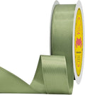 Spring Moss Double Face Satin Ribbon 1 inch X 50 Yards Spool Bright Colors Very Suitable for Weddings Gift Package Wrapping Dancer Wand Sewing Party Hair Bow Invitation Decorations and More