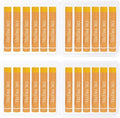 PATIKIL Chrome Yellow Oil Pastels, 24Pcs Soft Oil Crayons Creamy Pastels Stick Art Supplies for Art Painting Drawing Blending Graffiti for Artists Beginners