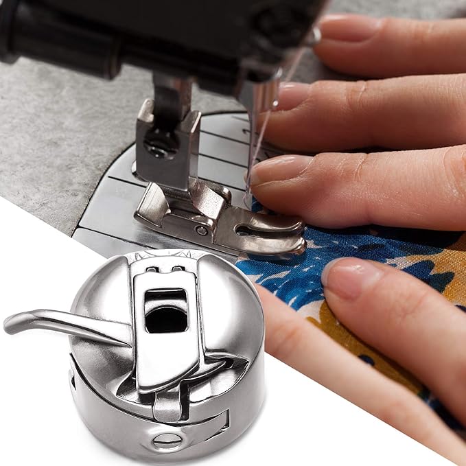 Sewing Machine Bobbin Case Stainless Steel Bobbin Case for Front Loading 15 Class Machines Suitable for Household Sewing