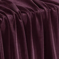KKJIAF Grape Purple Stretch Velvet Fabric 60 Inch Wide, 5 Yard Soft Stretchy Fabric for Sewing Clothes, Apparel, Costume, Crafts - 90% Polyester 10% Spandex