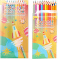 24 Pack Colored Pencils, Soft Core, 48 Count Pre-sharpened Coloring Pencils Bulk, Erasable Vibrant Colour Pencil for Painting, Drawing, Sketching, Ideal Back to School Supplies