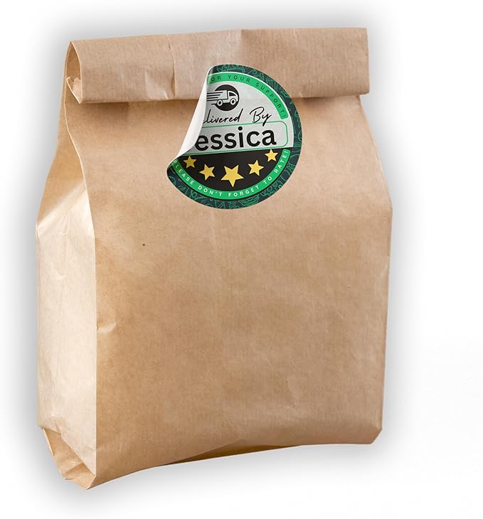 Build Your Own Stickers - Any Design + Logo - Personalize Business - 50+ Roll - Multi Shapes, Sizes, Backgrounds, Text - Gloss/Matte Labels (1.5 inch Circle)