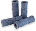 Americana Icons Collection Clay Texture Rollers 4-Pack (4") - America Set #01 - Embossing Pattern Rollers for Polymer & Ceramic Clay, Pottery & Crafts