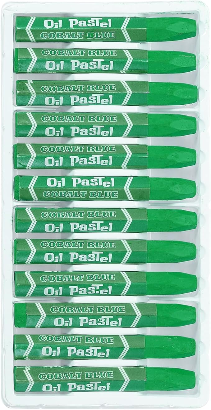 PATIKIL Green Oil Pastels, 36Pcs Soft Oil Crayons Pastels Stick Vibrant and Creamy Art Supplies Bulk for Artists Beginners Art Painting Drawing Blending Graffiti Gallery