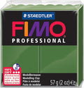 Staedtler Fimo Professional Oven Hardening Modelling Clay, 57G, Leaf Green