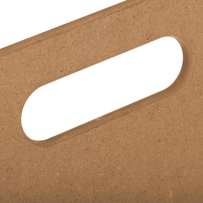 ZENFUN Clay Wedging Board, 12 x 18" Portable Clay Board with Built in Handle, Sturdy 8mm Thickness Wooden Mat Mud Board for Clay Crafts, Drafting Art, Ceramics Pottery Tools