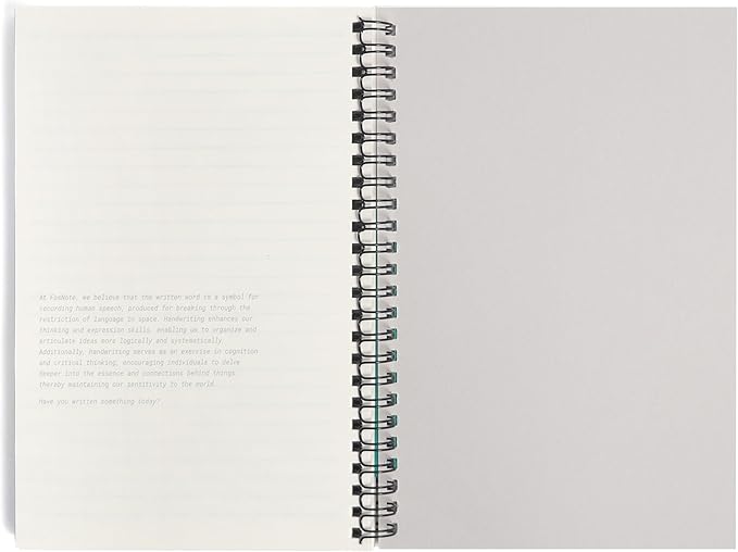 Blank Spiral Notebook 5.51 in x 8.27 in(A5), 160 Pages Blank Paper, Wirebound Sketchbook for Drawing, Notes & Creative Ideas (Old Rose)