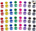 Bright Creations Acrylic Paint Pots for Kids, Classroom, Art and Crafts, 8 Colors (96 Pack)