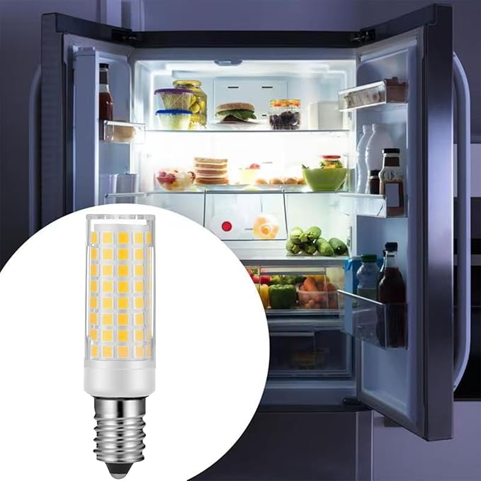 Sewing Machine Light Bulb 2 Pieces Compatible Brother LED Bulb 741 751 761 920D 925D 929D 934D 935D 1034D 1681 JS23 +for Baby Lock, Brother, Elna, Necchi, Pfaff 7/16" Base (Daylight White)