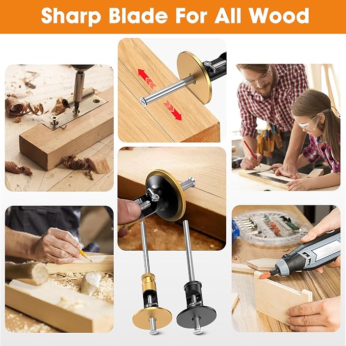 Wheel Marking Gauge Knife Woodworking, Scribe Tool Woodworking, Adjustable 0-12cm, Aluminum & Brass Options, for Parallel Lines, Dovetail Joints & Professional Carpentry (Brass with Fine Adjustment)