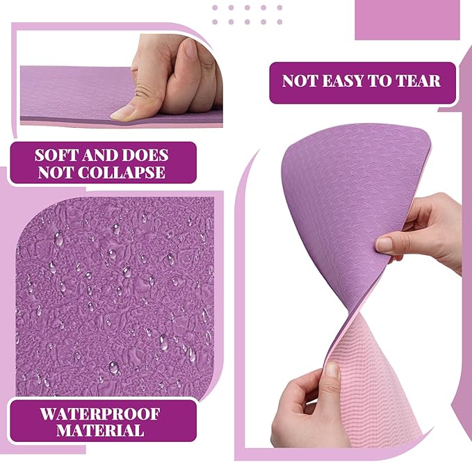 2 Pcs Sewing Machine Foot Pedal Non Slip Pad Sewing Machine Muffling Mat Reduce Vibrations Noise No Slip Pedal Accessories for Quilting (Purple)