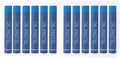 PATIKIL Cobalt Blue Oil Pastels, 12Pcs Soft Oil Crayons Creamy Pastels Stick Art Supplies for Art Painting Drawing Blending Graffiti for Artists Beginners