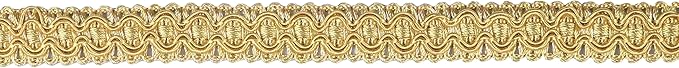 Gimp Braid Trim, 0.7 Inch / 10M(10.9 Yards) Fabric Trim, Upholstery Trim for Sewing Polyester Hand DIY Crafts Costume Home Decorative