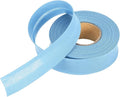 MECCANIXITY 1 Inch Single Fold Bias Tape Polyester Continuous Bulk Bias Tape for Sewing,Seaming Quilting Hemming Binding Crafts (Light Blue 10 Yards)