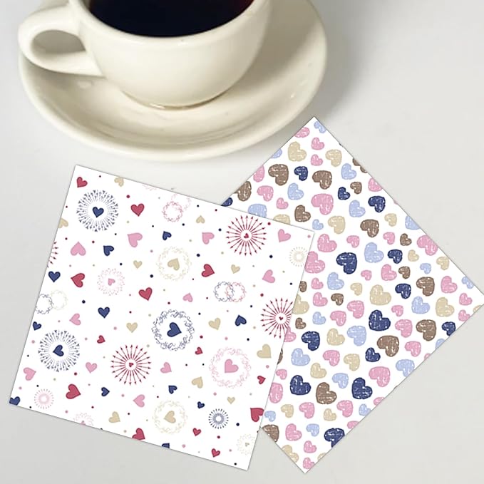Scrapbook Paper,16 Sheets 4.1x5.8 Inch Painted Dots Style Scrapbook Supplies,Single-Sided Vivid Origami Decoupage Paper for DIY Crafts, Card Making, Art Journaling