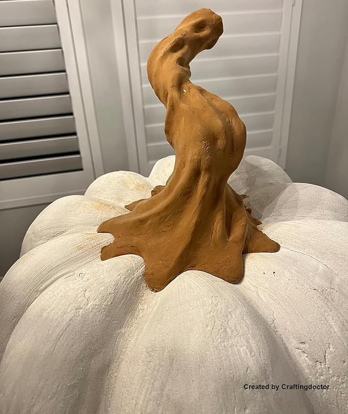 BOHS Chocolate Brown Modeling Foam Clay - 500g, No Cracks,No Stains,Soft, Air Dry -for Flower Mirror,Cosplay,Fake Bake, Slime Supplies - 1.1 Lbs