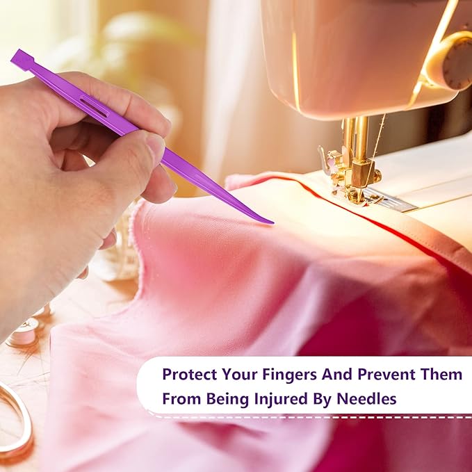 Dingion 12 Pieces That Purple Thang Sewing Tools Multifunctional Purple Thing Sewing Kit Projects Use