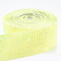 Novani Self Adhesive Rhinestone Ribbon, 1.18 Inch Wide 3 Yards 1 Roll, Lemon Yellow Diamond Bling Strips for DIY Crafts, Glitter Resin Rhinestones Tape for Crafting, Car Decoration