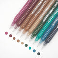 Gel Pens with Fine Point 0.6mm, 9 Colors Drawing Pencils for Adult Coloring Books Smooth Writing Pen Set for Journaling(Morandi Nordic)