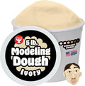 Hygloss Play Modeling Dough for Kids – Multicultural Skin Tones – Safe & Non-Toxic Sensory Dough for Arts & Crafts – Play Clay for Toddler Activities, Preschool Classroom Must-Haves (5 lb, Ivory)