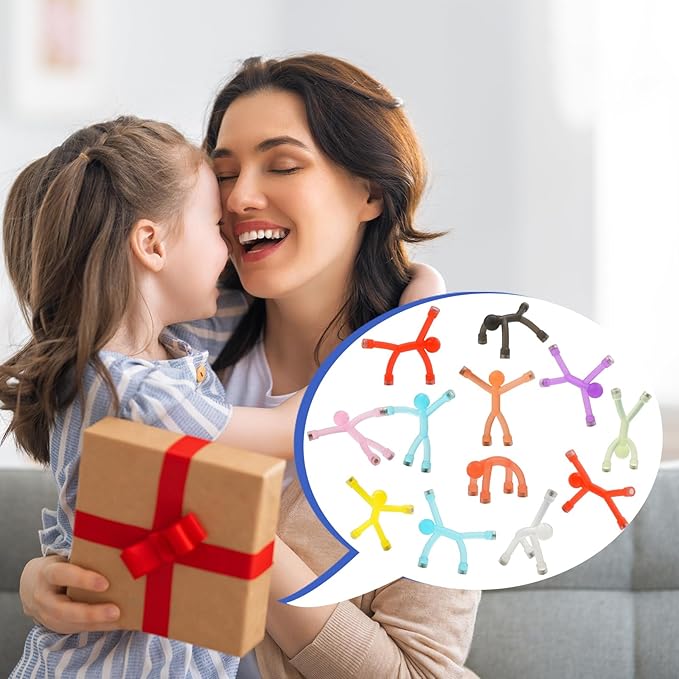36Pcs Magnetic-People-Magnet-Men: Magnetic Travel Toys for Kids, Creative, Portable and Educational, Funny Magnets for Kids, Small Toys for Classroom Prizes, Easter Egg Stuffers, Office