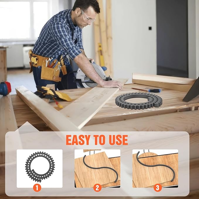 Router Templates for Woodworking,78" Plastic Woodworking Profiling Strip & Edge Guide Kit for Precision Trimming, Fits Bosch DeWalt Makita Routers, DIY Furniture Cabinet Table Edge Molding Jig (Black)