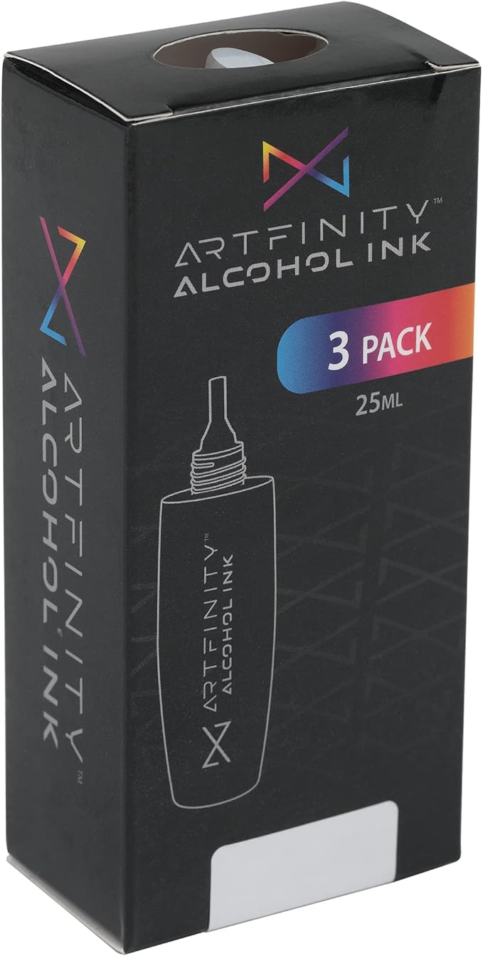 Alcohol Inks 3 Pack - Vibrant, Professional, Dye-Based Alcohol Inks for Artfinity Alcohol Markers, Artists, Drawing, & More! - Roof G9-6