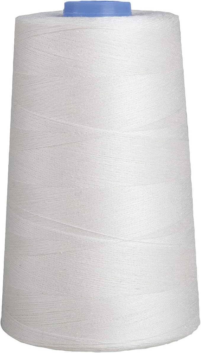 Connecting Threads 100% Cotton Essential Thread 5000 Yard Cone (Ivory)