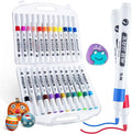 M&G 24 colors Acrylic Paint Pens Markers Stocking Stuffers, Paint Pens for Art Crafts Supplies, Stocking Stuffers, Christmas Gifts for artists