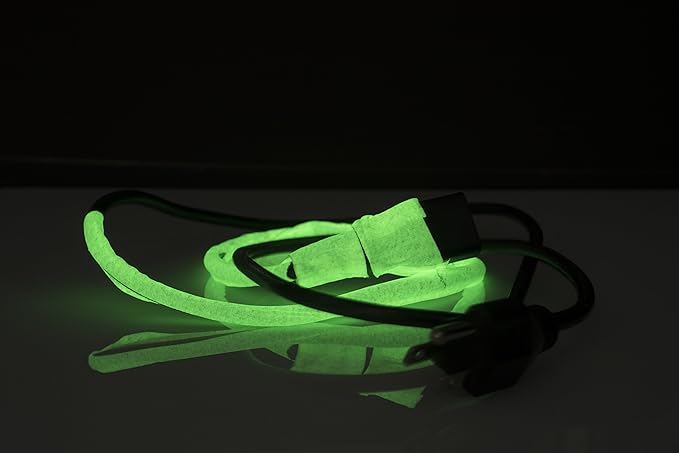 Glow Tape | Glow in The Dark Gaffers Tape | Neon Fluorescent | Luminous Reflective Tape | Waterproof | High Visibility for Theatres, Staged & Dark Areas |