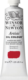 Winsor & Newton Artists' Oil Color, 37ml (1.25 oz) Tube, Winsor Red Deep