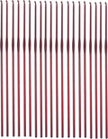 pson 20Pcs 2mm Aluminum Crochet Hooks Set, Lightweight Crochet Needles for DIY Yarn Crafts, Knitting Tools for Beginners and Adults(Red)