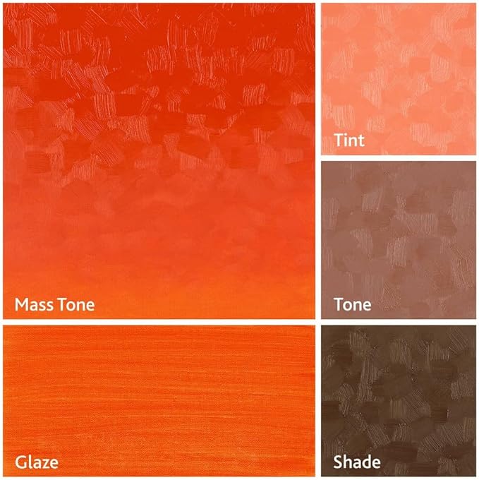 Tusc & Pine Artist Oil Paint - Permanent Orange Deep, 150 ml, Non-Yellowing, Rich & Creamy Consistency, Maximum Pigment Load, Small Batch Milled Oil Paints Made in the USA for Professional Artists