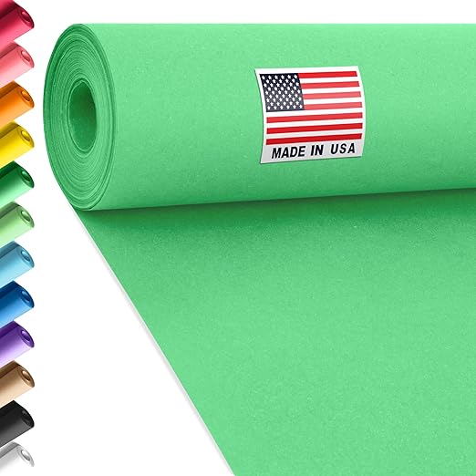 24" x 1200" (100 ft) Christmas Green Construction Paper Roll – Made in USA Construction Kraft Paper for School Projects, Arts & Crafts, DIY, Bulletin Boards, Decorations, and Gift Wrapping
