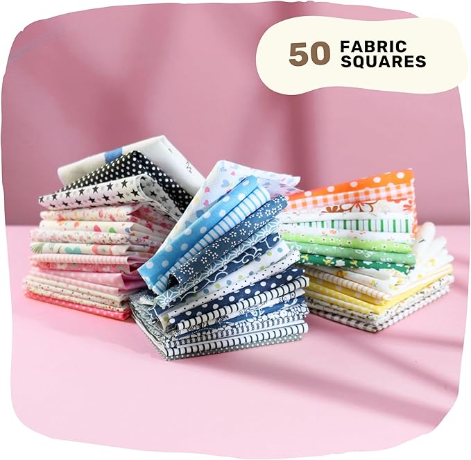 CraftBud Mini Sewing Machine for Beginners, Dual Speed Small Portable Sewing Machine for Kids and Adults with Extension Table, 122 Piece Gift Set Includes, Fabrics, Projects Book, Light and More, Pink