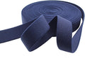 Dortrue 1 Inch 10 Yard Navy Blue Sewing Elastic Band Heavy Stretch High Elasticity Elastic Spool for Sewing Pants Waistband, Straps, Craft DIY Projects