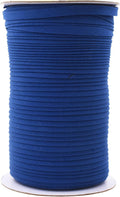Mandala Crafts 55 Yards 1/4 Inch Dark Blue Double Fold Bias Tape for Sewing - Bias Binding Tape for Quilting Binding, Hemming, Seam, and Fabric Piping