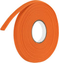 MECCANIXITY 2/5 Inch Double Fold Bias Tape Polyester Continuous Bulk Bias Tape for Sewing,Seaming Quilting Hemming Binding Crafts (Orange 10 Yards)