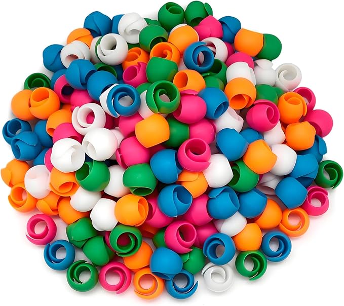 Fbshicung 200pcs Upgraded Thread Holders Compatible with Larger Spool Huggers-Keep Thread Spool Neat and Organized for Sewing and Embroidery Machines