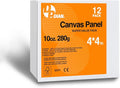Canvas Boards for Painting 4x4 Inch, 12-Pack Bulk Canvas Value Pack - Art Supplies Blank Paint Canvas Panels for Acrylic, Oil, Watercolor, Tempera, Gouache